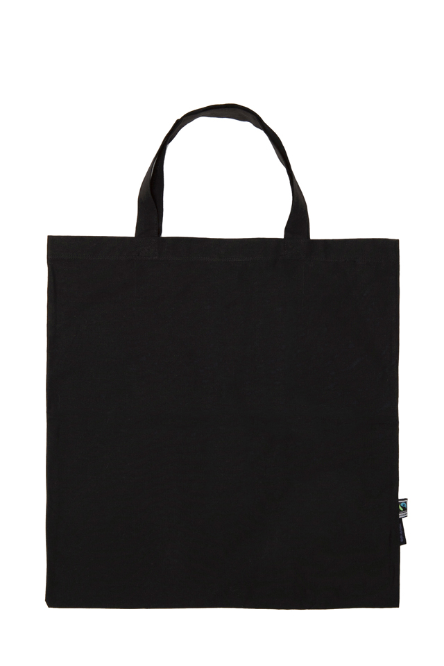 Miljövänlig Tygkasse Neutral Bomull 120 g/m² korta handtag - 4