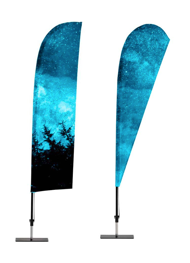 Beachflagga Inomhus