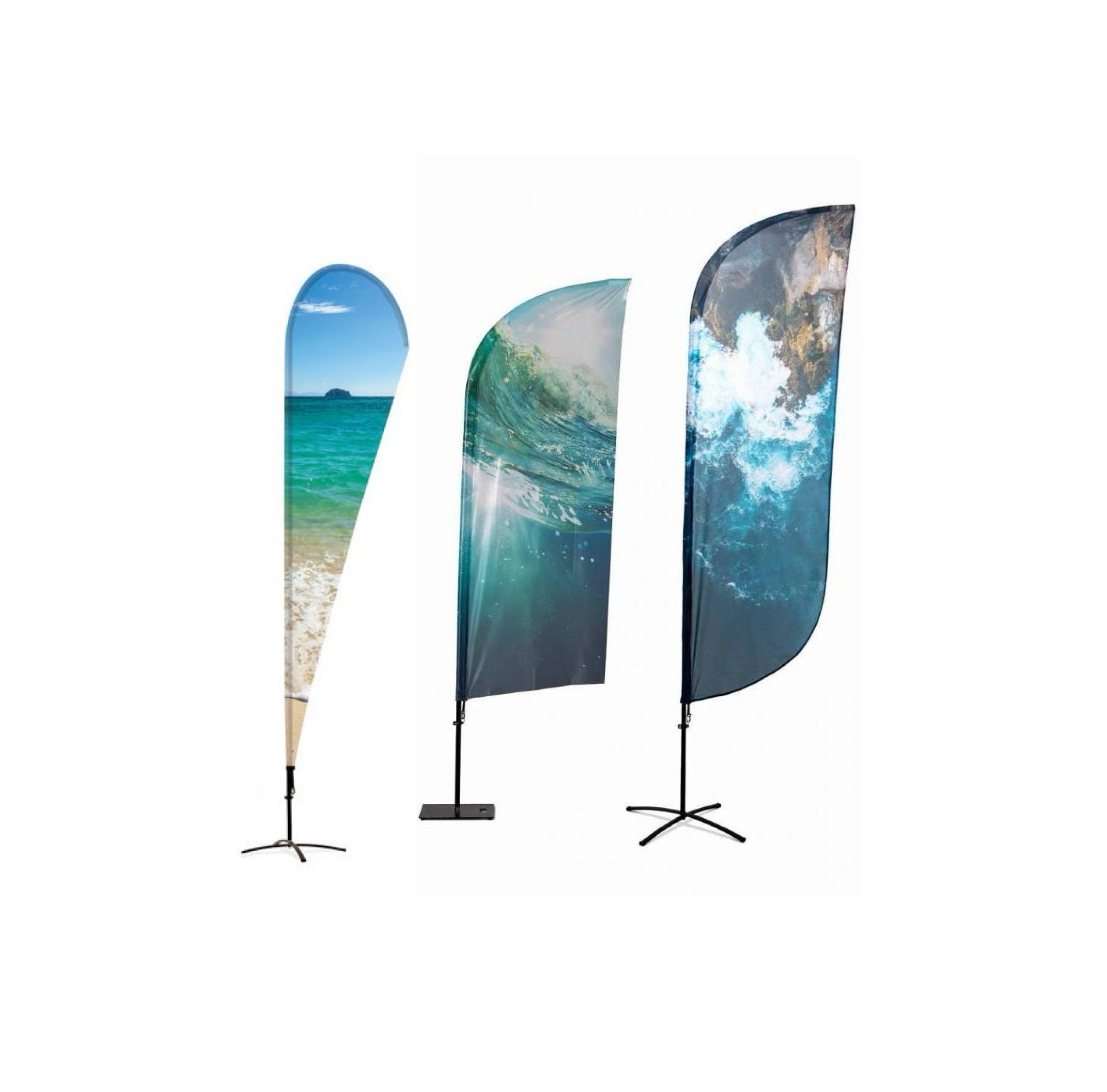 Beachflagga Alu