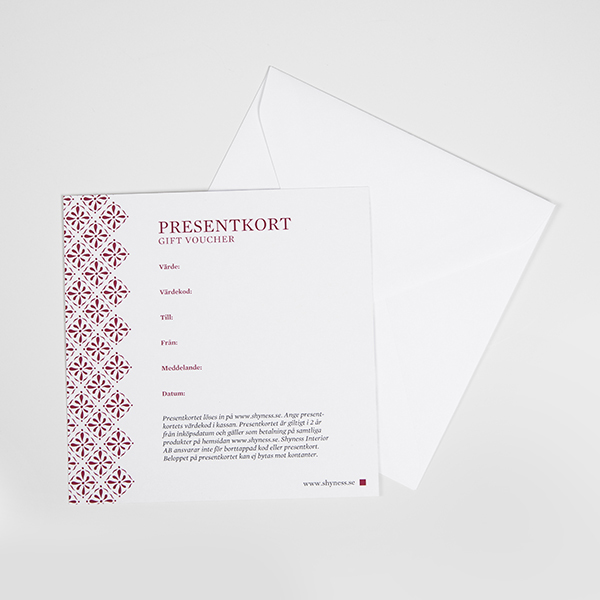 Presentkort 3 | värde 450 SEK - 3