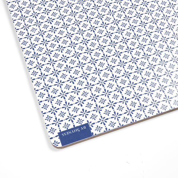 Place mat Destiny in wood Navy - 5