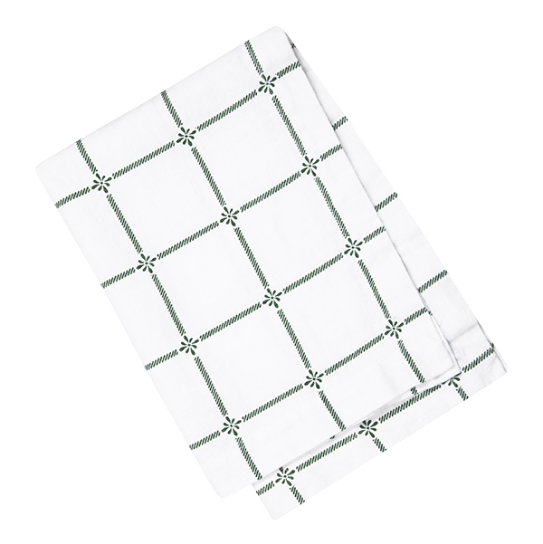 Linnehandduk Classic Green - 4