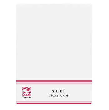 Flat sheet 180*270 cm White