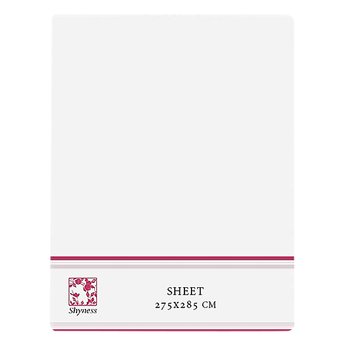 Flat sheet 275*285 cm White