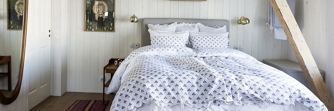 Örngott Night Flower 50*60 cm Navy