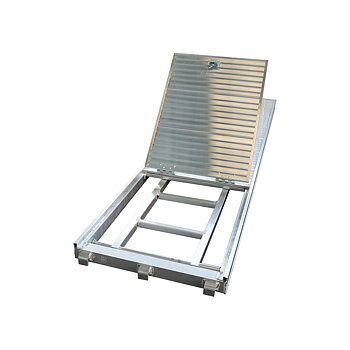 Stegplan 0,61 x 2,57 m (alu) U-support