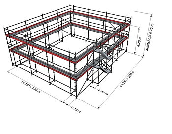 Modulpaket lilla villan 223m2  2,57 fack