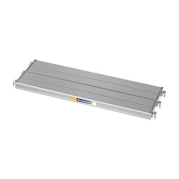 Plattform 0,61 x 1,57m (Alu/Comp) U-support