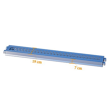 Stålplank 0,19 x 1,09m U-support mod. T
