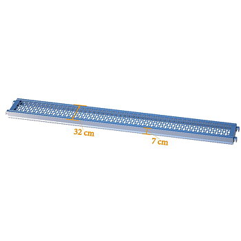 Stålplank 0,320 x 1,572m U-Support MOD.T