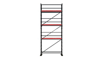 Modulställningspaket  (3 x 8m)