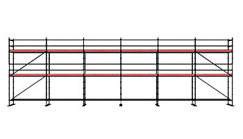 Modulställningspaket  (18 x 6m)