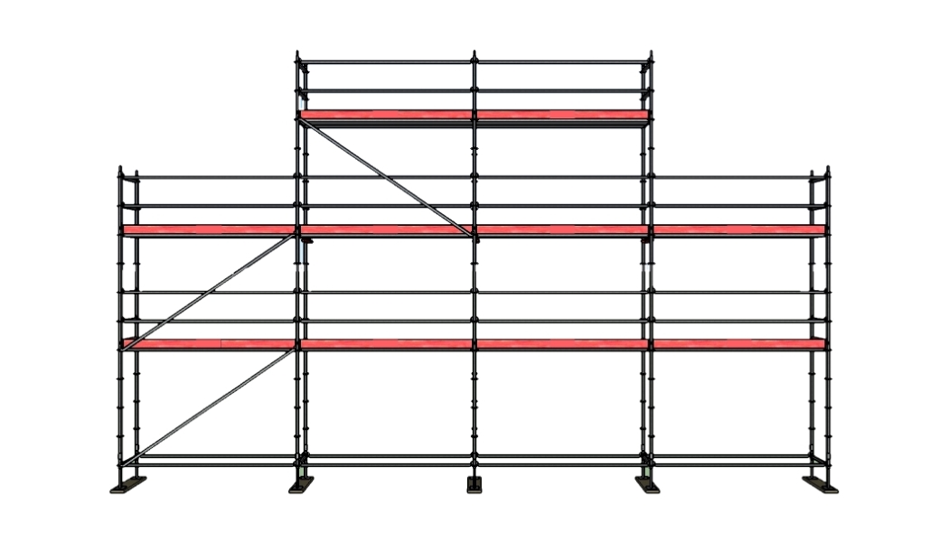 Modulställningspaket  (12x 6m + gaveltopp)