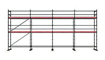 Modulställningspaket  (12 x 6m)