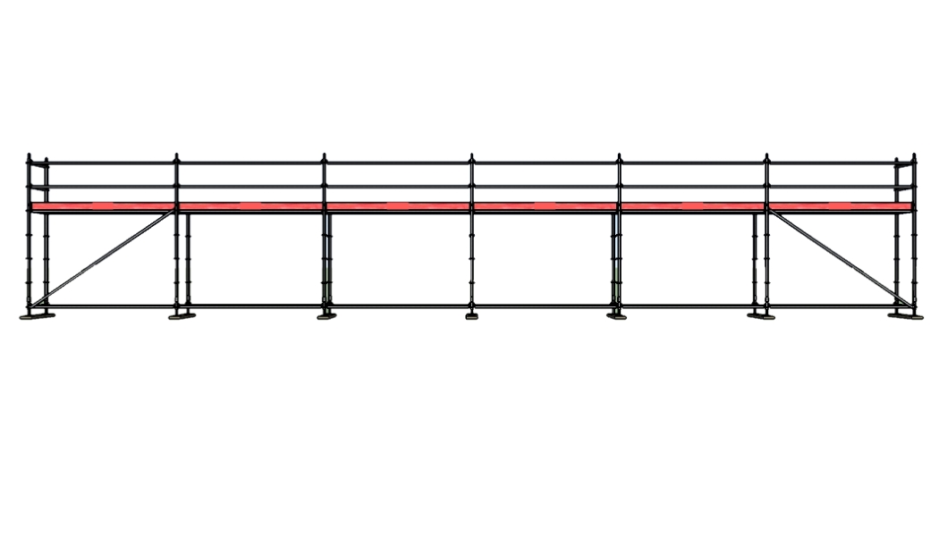 Modulställningspaket  (18 x 4m)