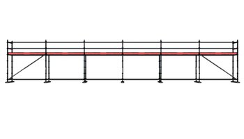 Modulställningspaket  (18 x 4m)