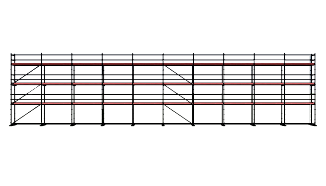 Modulställningspaket  (30,7 x 8m)