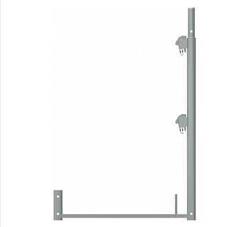 L-runko ALU 0,73 x 1,0 m