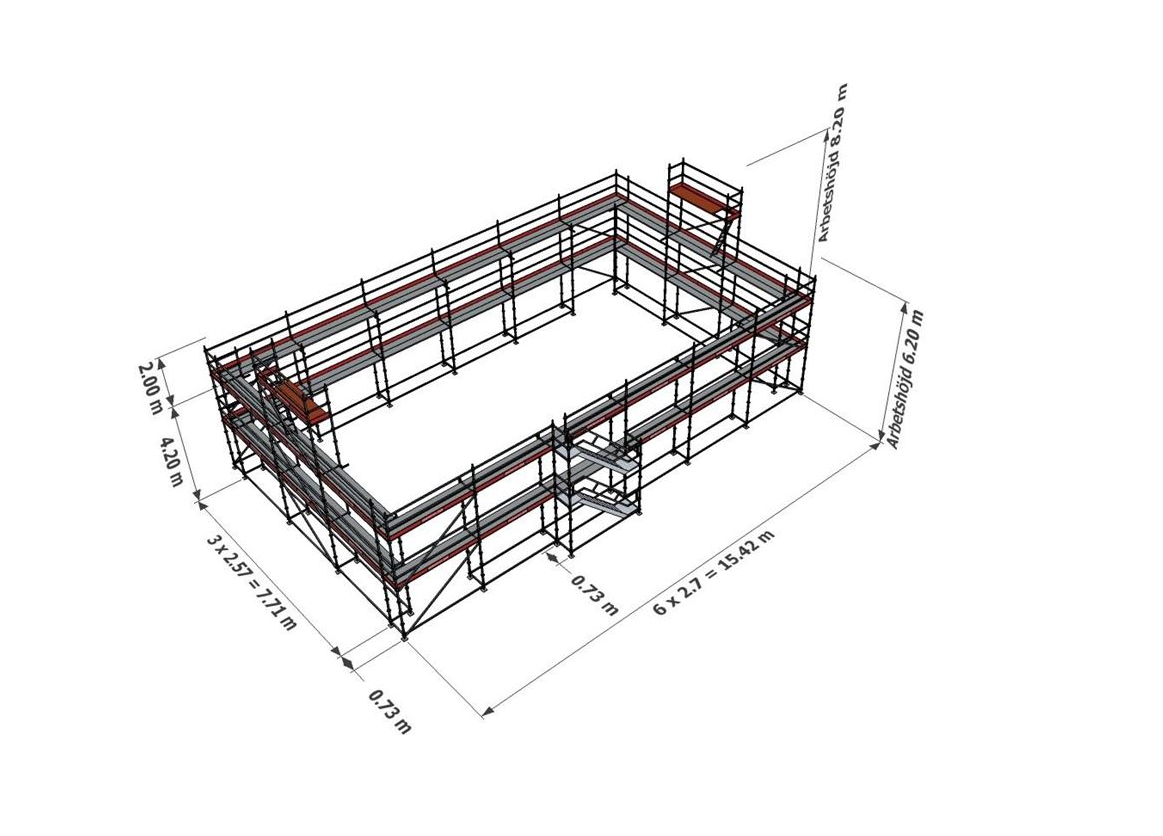 Modulpaket Hela Villan 296m2  2,57 fack