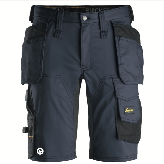 Arbetsshorts m hölsterfickor 