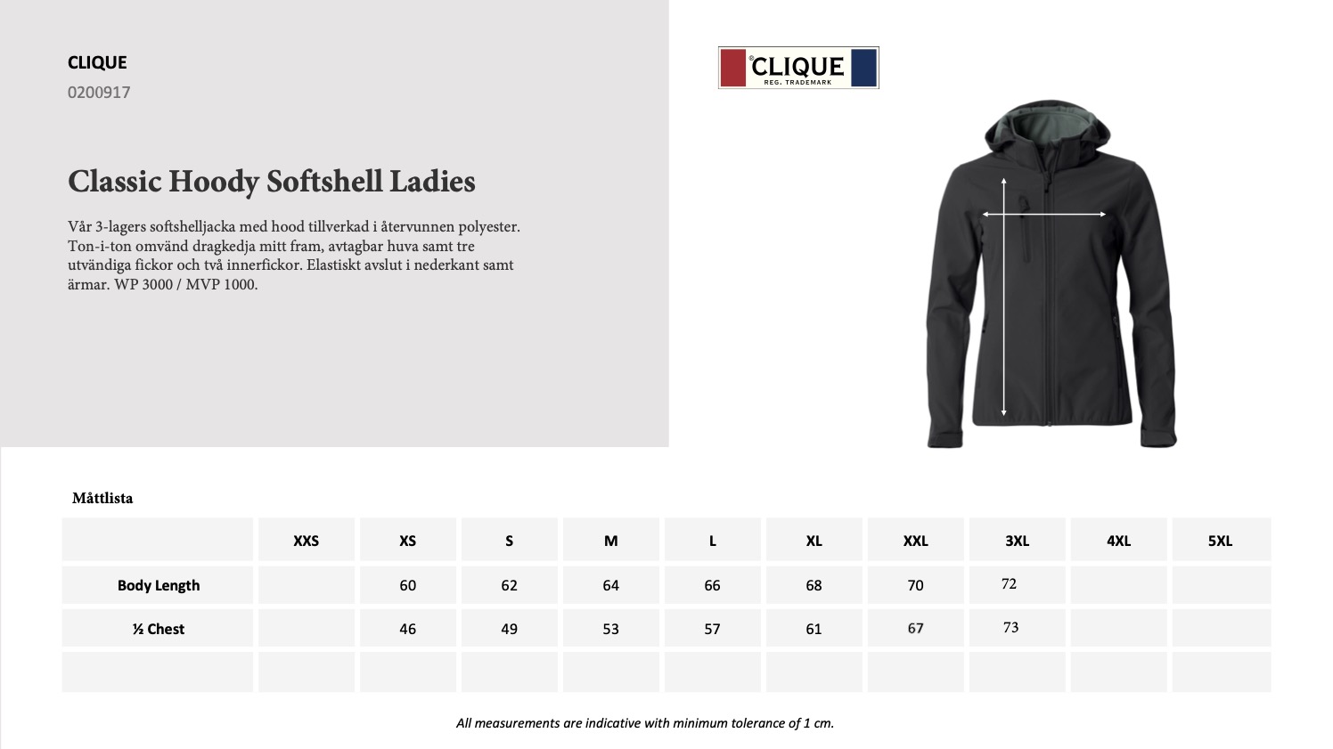 Basic Hoody Softshell Dam - 2