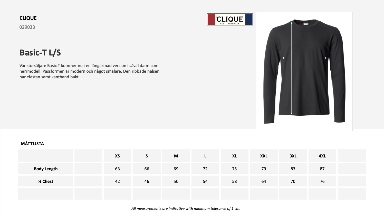 Basic Långärmad T-shirt - 2