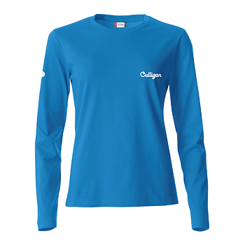Basic Långärmad T-shirt Dam