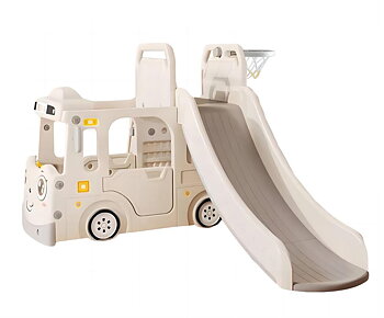 Kids Zone - Aktivitetsbil med rutchkana