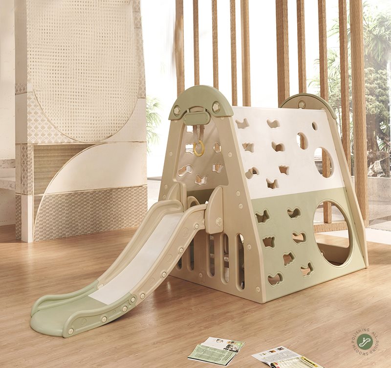 Kids Zone - Aktivitetshus med rutschkana och gunga