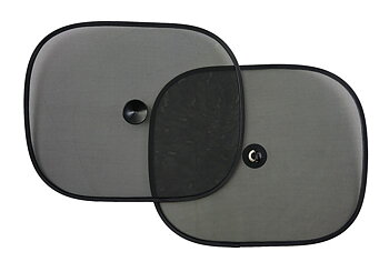 Solskydd med Supgpropp 2-pack - Svart