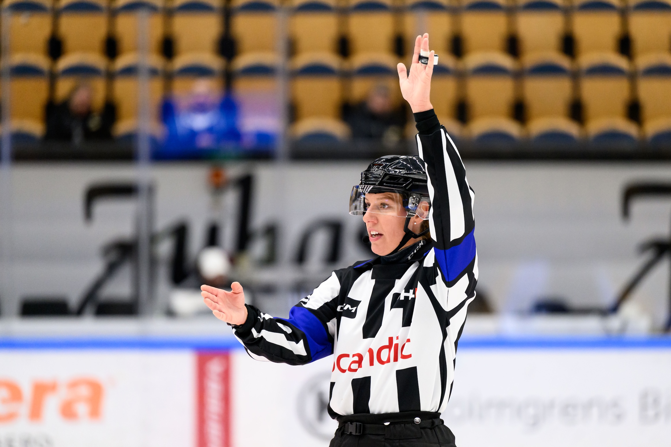 Interview Ice Hockey Referee Veronica Lovensnö 