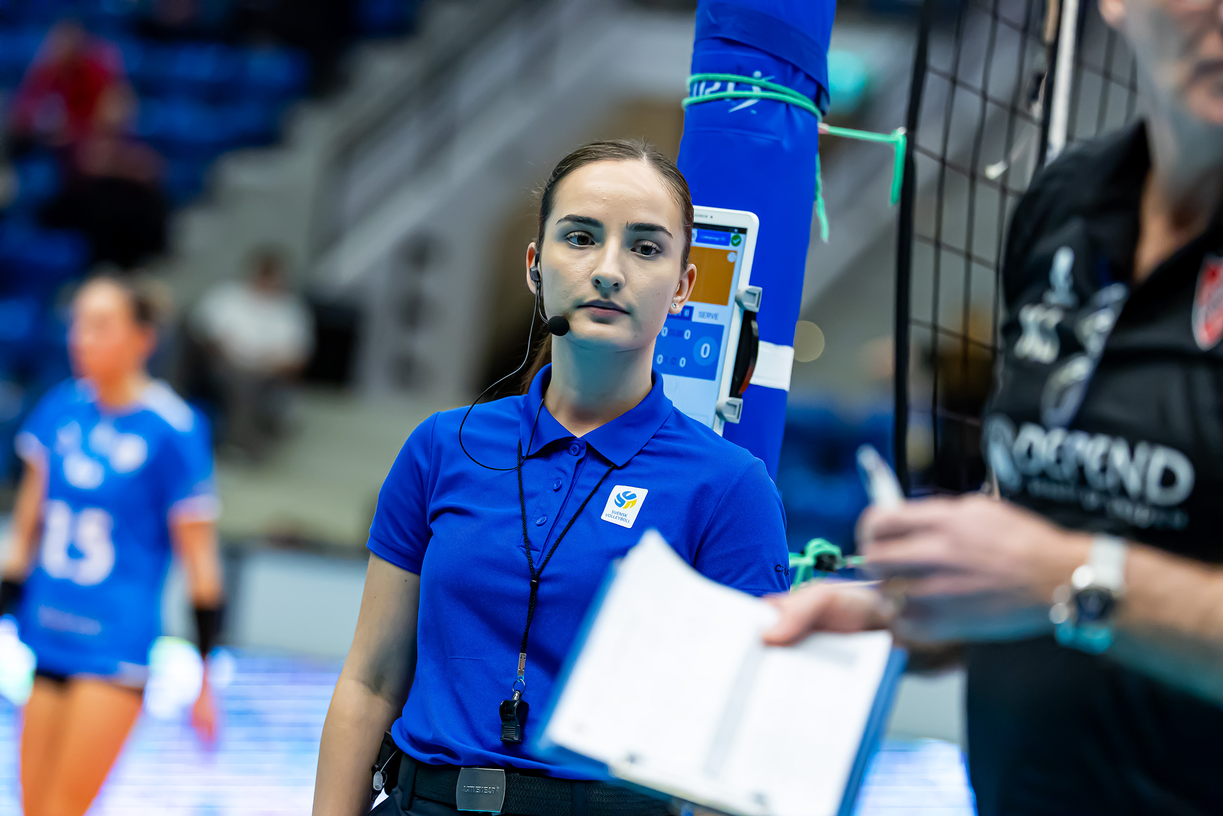Sistema de comunicación Spintso Refcom II Pro para árbitros de voleibol durante el GP 2026