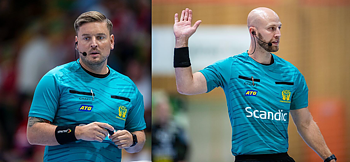 Intervju: Handbollsdomare Darmin Zdenac och Johannes Lindström 2025-09-05