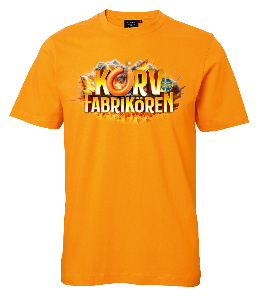 T-shirt&nbsp; Korvfabrikören Orange