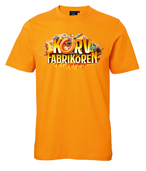 T-shirt&nbsp; Korvfabrikören Orange