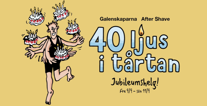 Jubileums DVD + Jubileumsprogram 40 Ljus i tårtan - 3