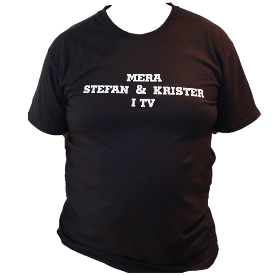 Stefan & Krister T-Shirt Svart