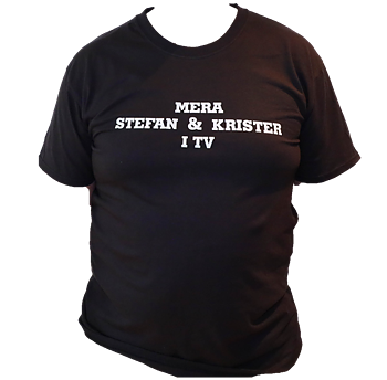 Stefan & Krister T-Shirt Svart