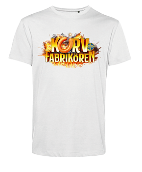 T-shirt&nbsp; Korvfabrikören vit