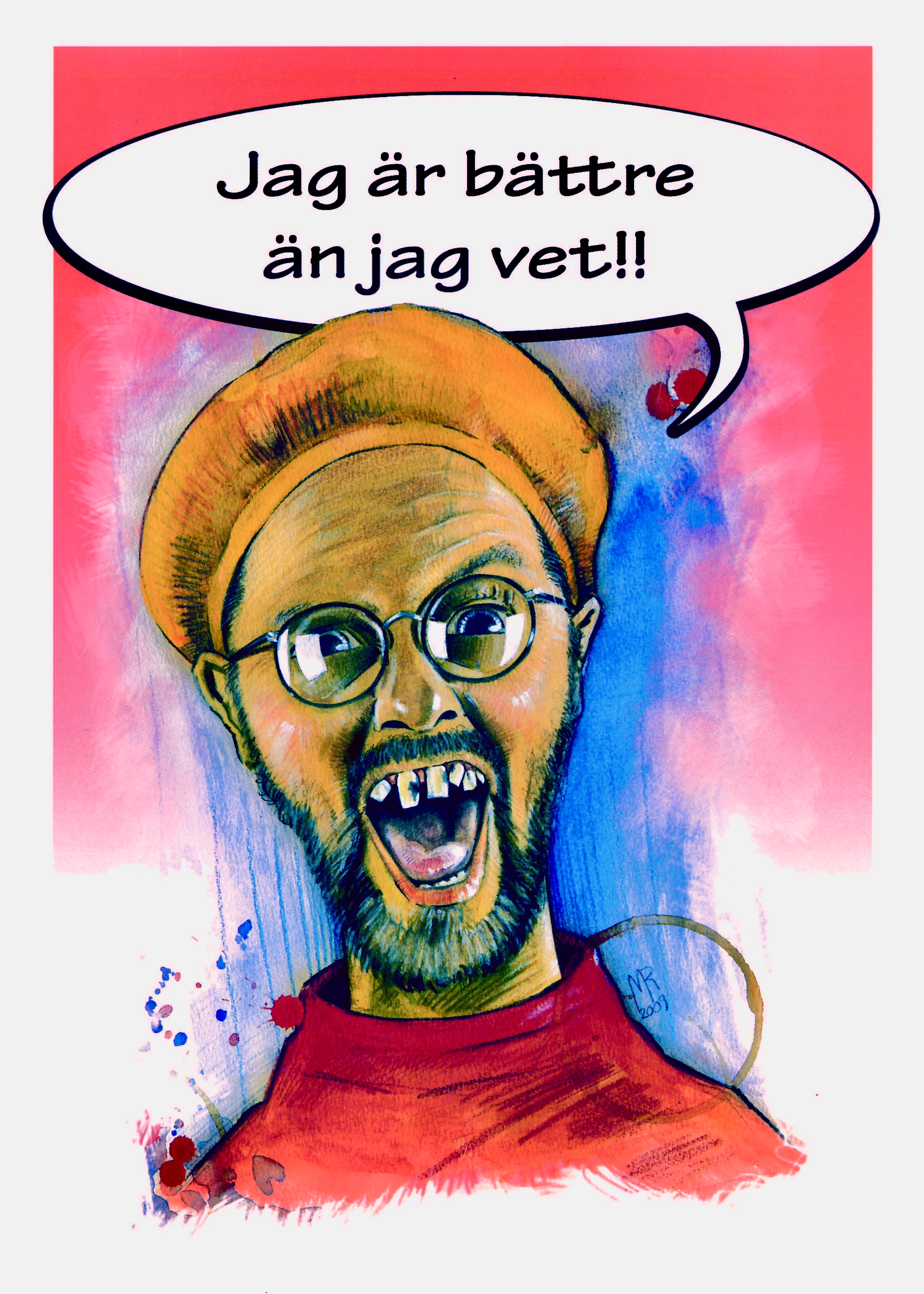 Vykort Birger