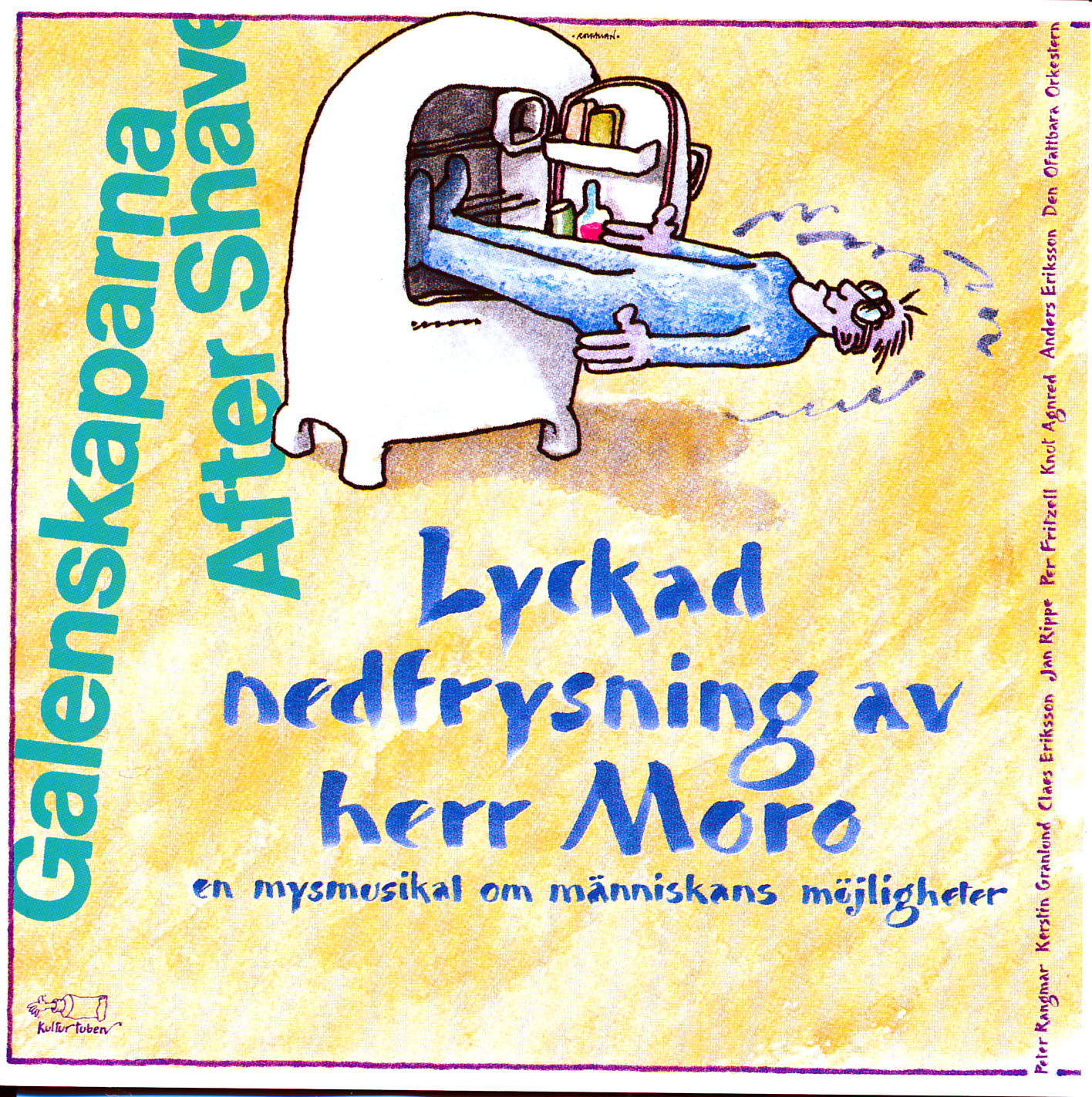 Lyckad nedfrysning av herr Moro CD