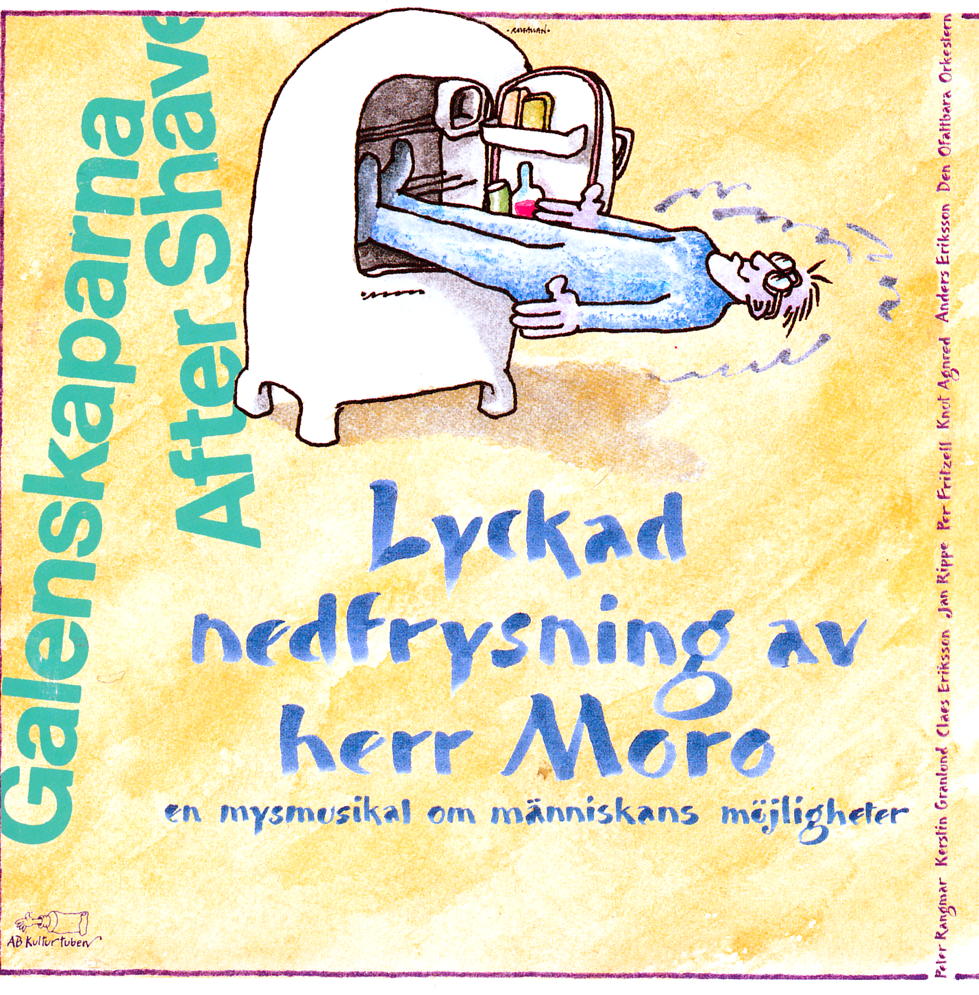 Lyckad nedfrysning av herr Moro Singel CD