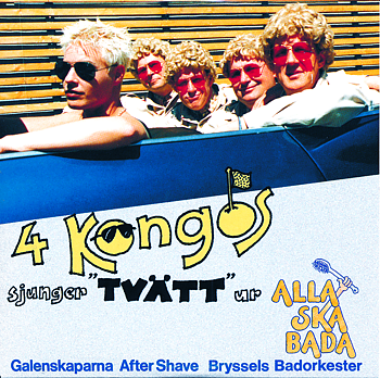 Fyra Kongos - Tvätt Singel CD