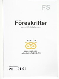 C. Föreskrifter