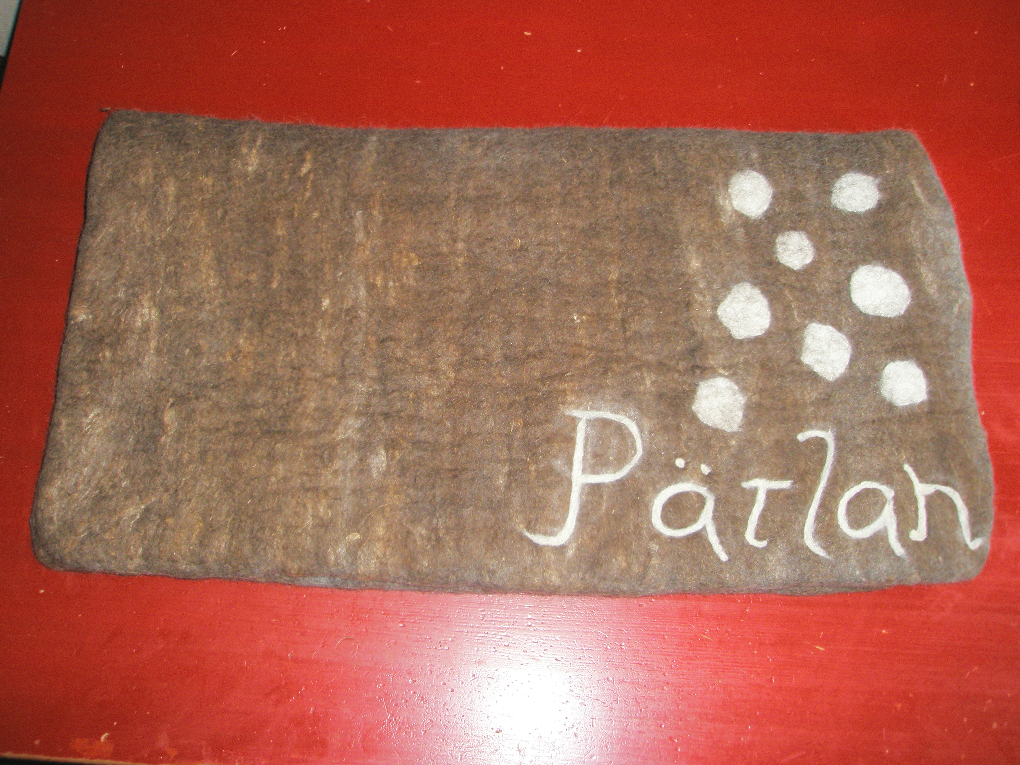 Appalosa prickig sadelpad