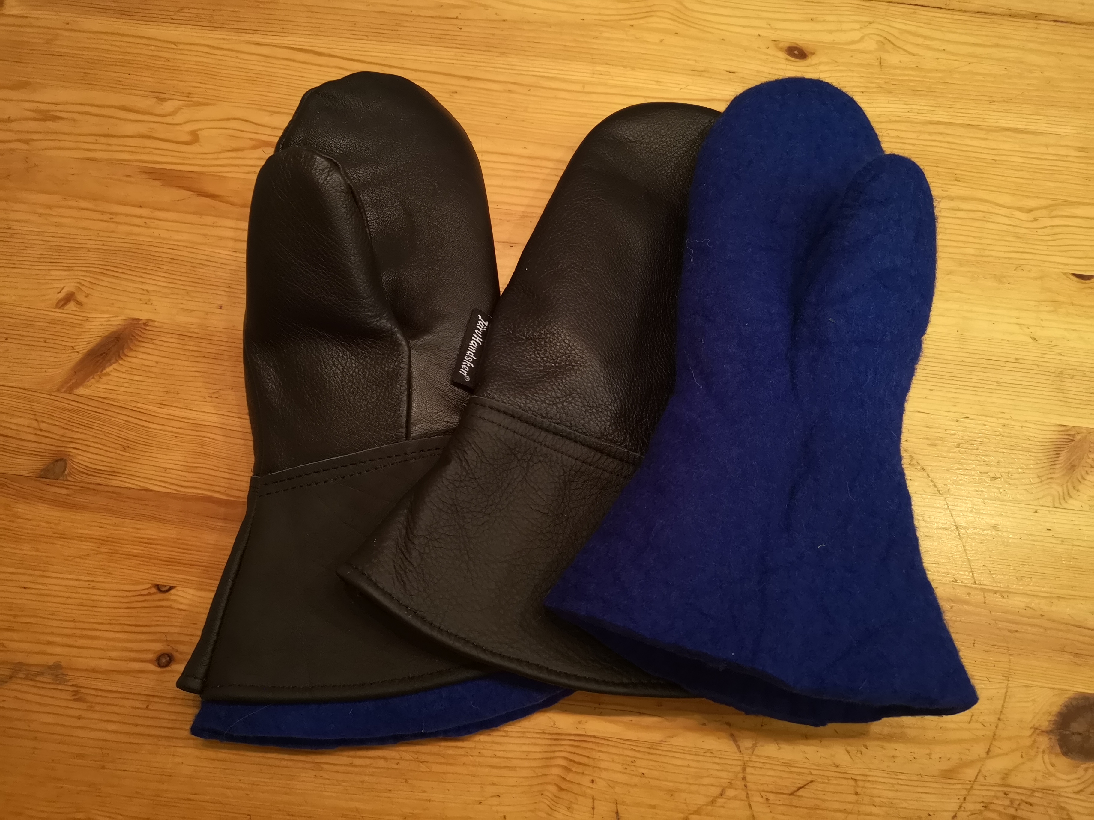 Paket Järvhandsken modell skoterhandske plus tovade innervantar.