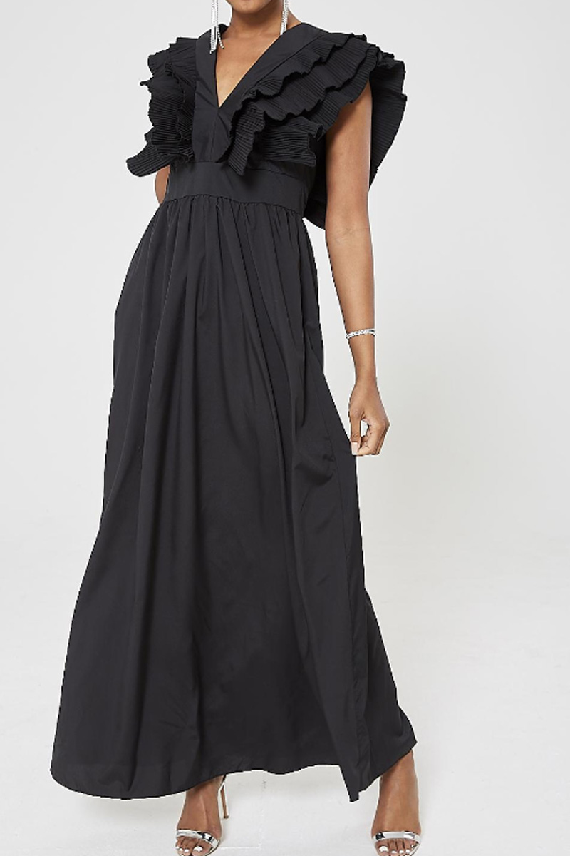 frill maxi