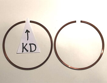Piston ring for Donney Pistons 71.0 mm
