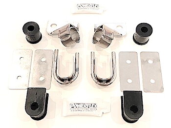 Complete kit 18 mm Anti-roll bar brackets SAAB 93-96 / V4