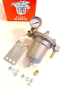 Bränsletrycksregulator och Manometer